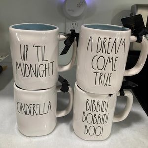 Rae Dunn Cinderella Mugs